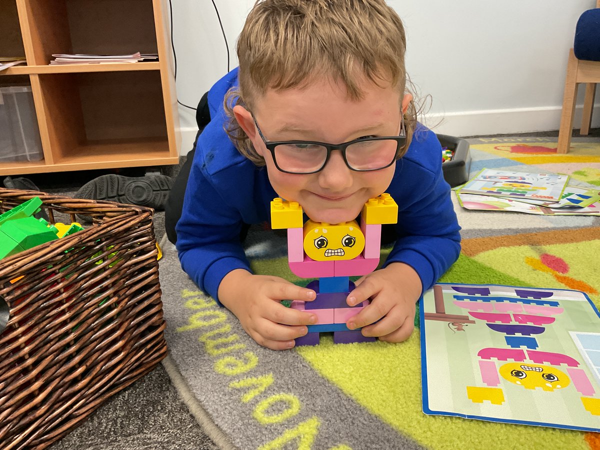 LEGO building to work on our instruction following! #RESPECT