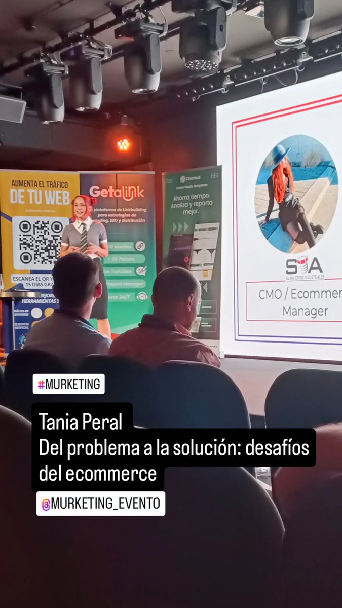 acceseo's tweet photo. Seguimos en @murketing con Tania Peral indagando en los desafíos del ecommerce 🛒
#murketing https://t.co/gQU2j165oK
