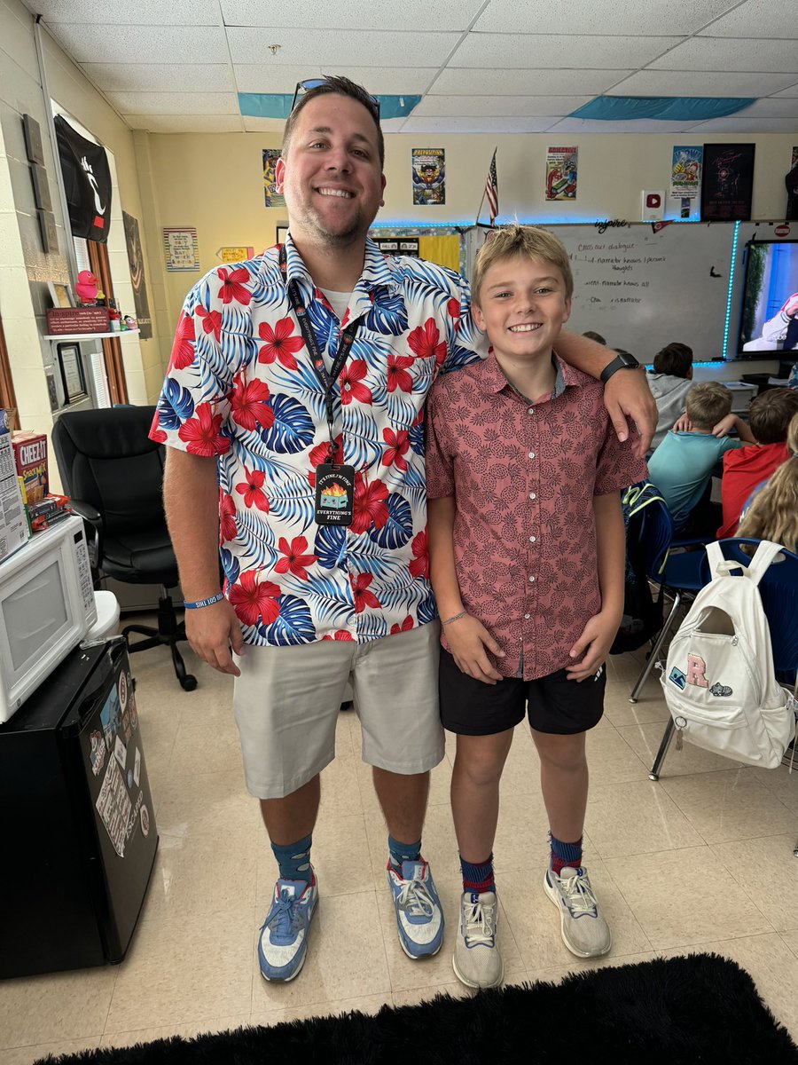 You can leave the 5th grade hallway, but the 5th grade hallway never leaves you. Happy Beach Day Friday!