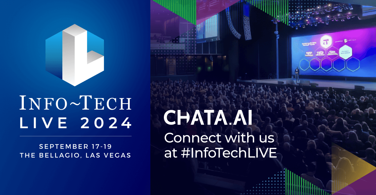 Info-Tech LIVE 2024 is right around the corner and Chata.ai is ready to showcase proactive data alerts and self-service analytics. See you in Vegas! ✈️
#InnovationLeadership #DataAnalytics #TechEvents #InfoTechLIVE <a href="/infotechRG/">Info-Tech Research Group</a>