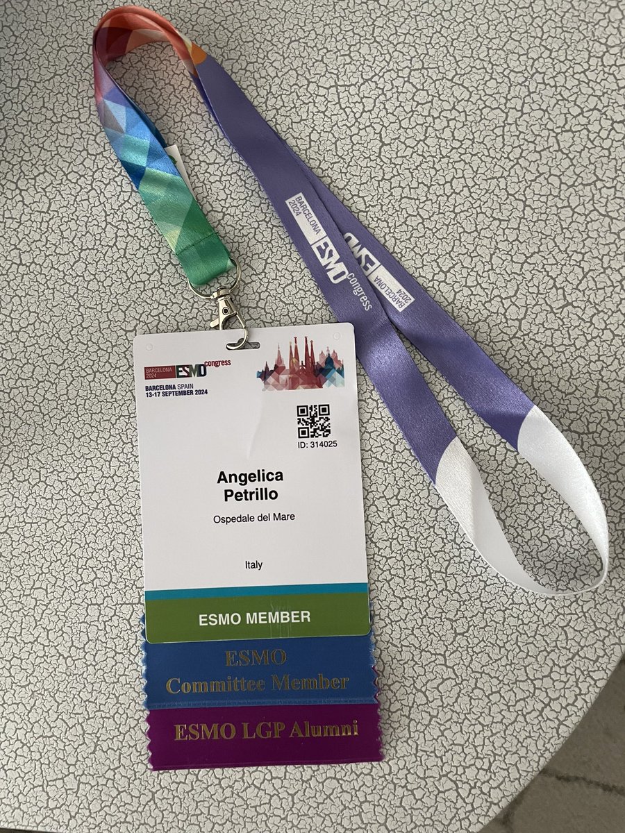 Ops I did it again 🤩

#ESMO2024