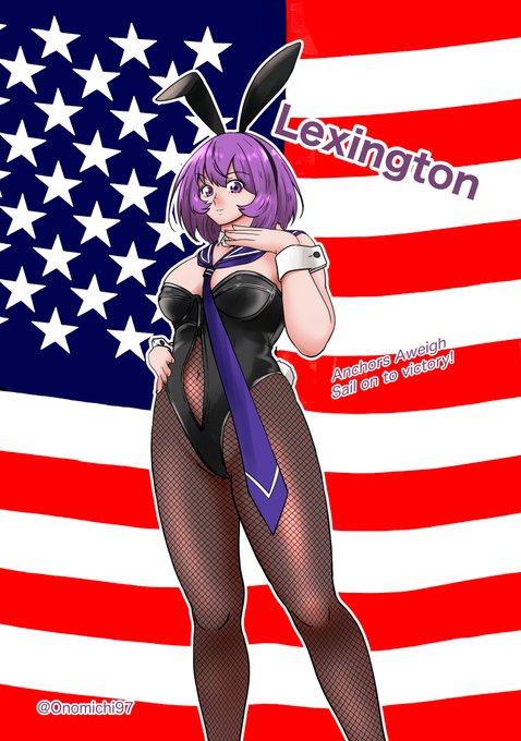 Anchors Aweigh! Sail on to victory!
ピンナップガールレキシントン
 #艦これ版真剣お絵描き60分一本勝負_20240913 