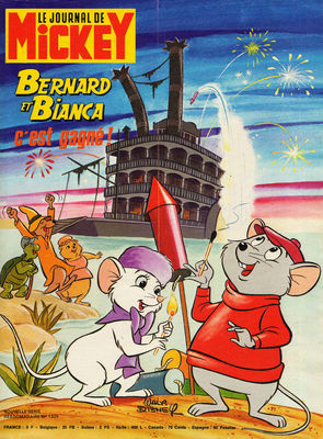 Quand <a href="/JDMOfficiel/">Le Journal de Mickey</a> célèbre les Grands Classiques Disney (coup de coeur pour la couverture Bambi !)