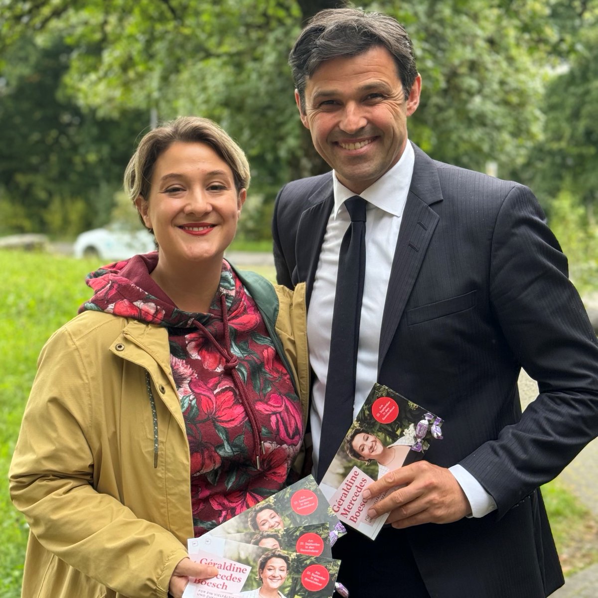 Jetzt noch brieflich abstimmen und Géraldine Mercedes Boesch in den Könizer Gemeinderat wählen! <a href="/spkantonbern/">SPBE</a> <a href="/SPKoeniz/">SP Köniz</a>