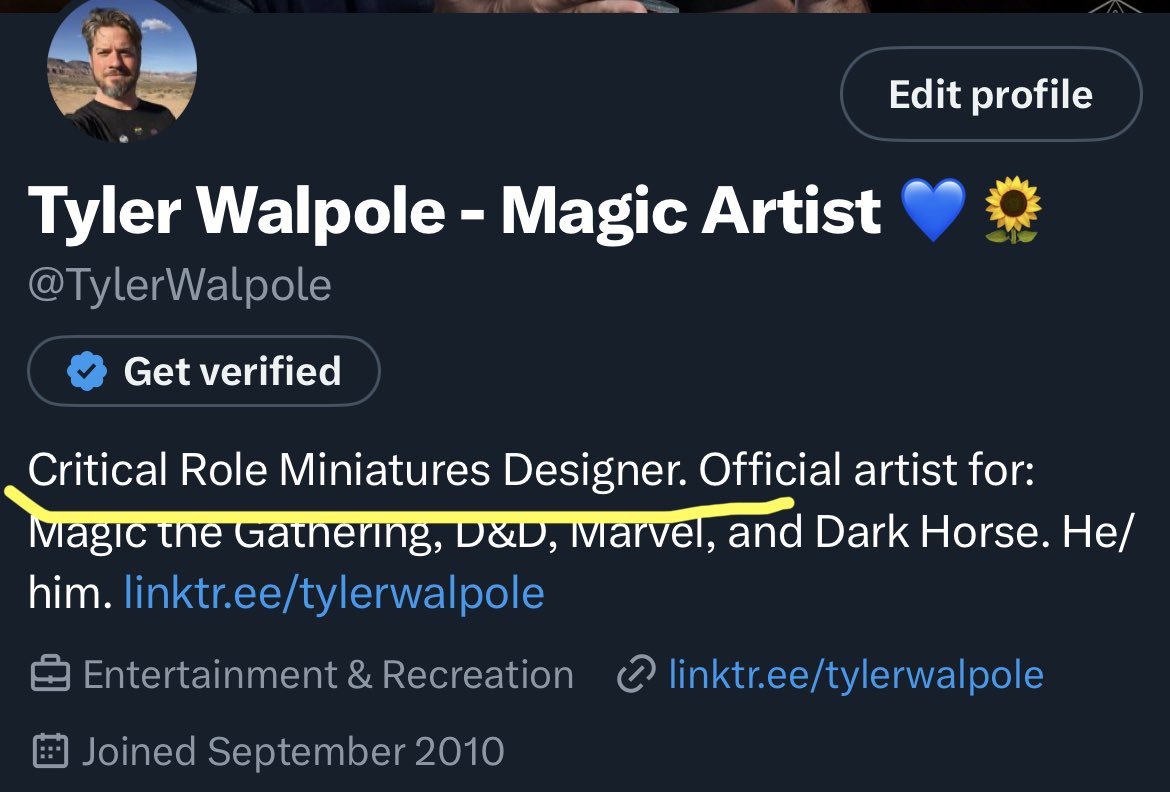 Tyler Walpole - Magic Artist 💙🌻 tweet media