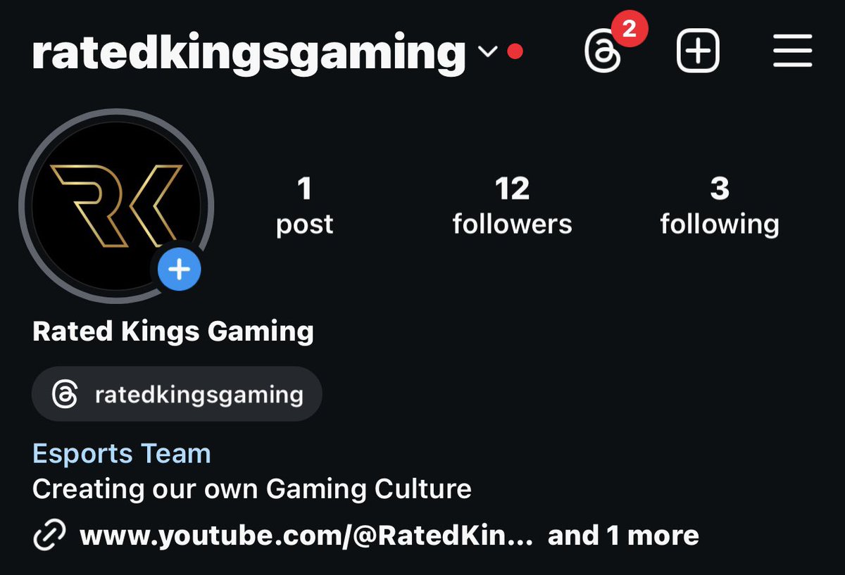 The kings have finally arrived on IG who’s following ?? 

#ratedkings | #rkg , #rk | #kingsfearnoone #esport