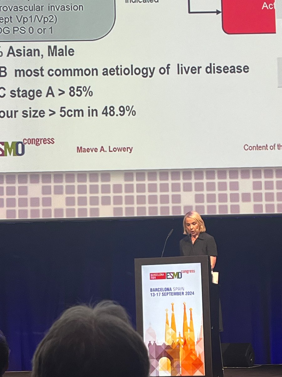 #ESMO2024 congratulations to Prof Lowery on successful and succinct discussion of 2 important ICI HCC trials