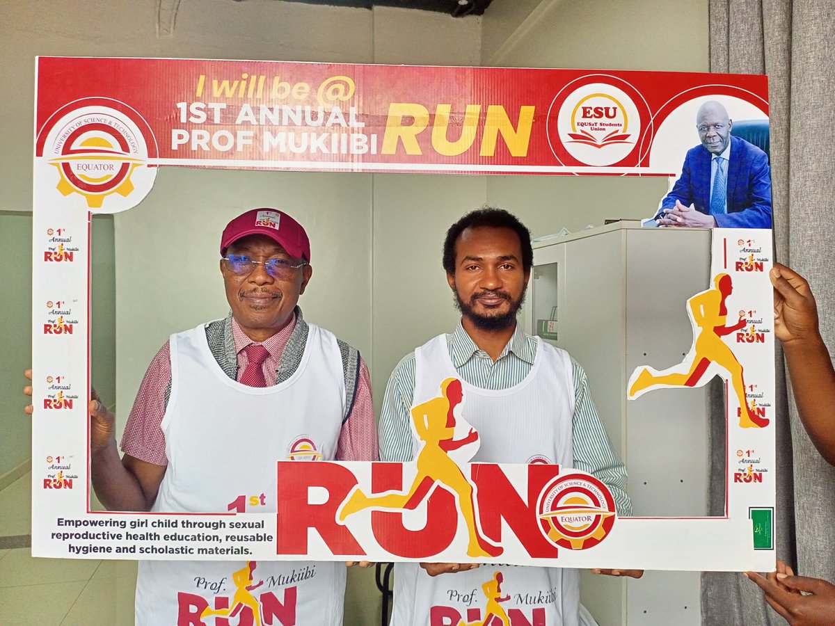 Equsat_Ug's tweet image. Excited for the first Annual Prof. Mukiibi Run which is slated for tomorrow.🏃‍♀️🌟 Join us as we run to empower girls and build a brighter future for the next generation.
#EmpowerGirls #ProfMukiibiRun #RunForChange