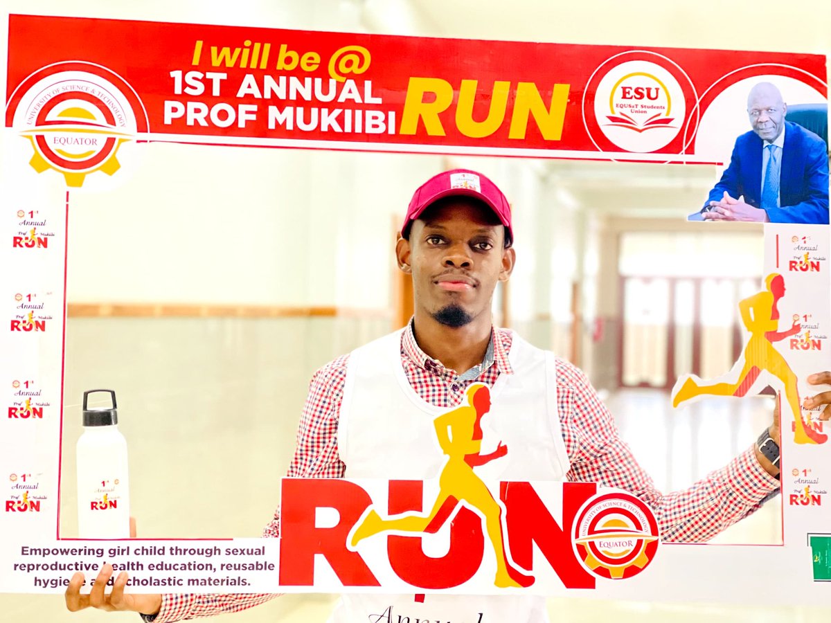 Equsat_Ug's tweet image. Excited for the first Annual Prof. Mukiibi Run which is slated for tomorrow.🏃‍♀️🌟 Join us as we run to empower girls and build a brighter future for the next generation.
#EmpowerGirls #ProfMukiibiRun #RunForChange