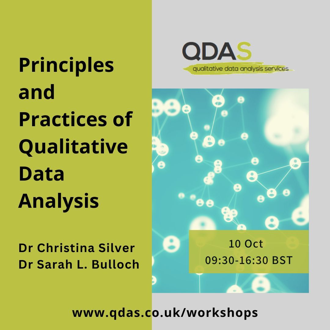 Get an overview of the whole #QualitativeResearch cycle in our 1day online course. From research question planning, through methodology, data collection, data analysis to writing up. Small groups &amp; plenty of tips and tricks More info &amp; booking: buff.ly/3xPQnxO #PhD