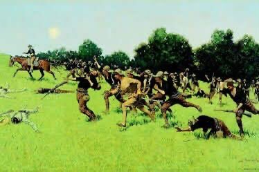 In honor of National Teddy Bear day this week, Indiana Jones led us in multiple reenactments of  Teddy Roosevelt’s charge in the Battle of San Juan Heights. I can hardly see a difference in the two pictures.