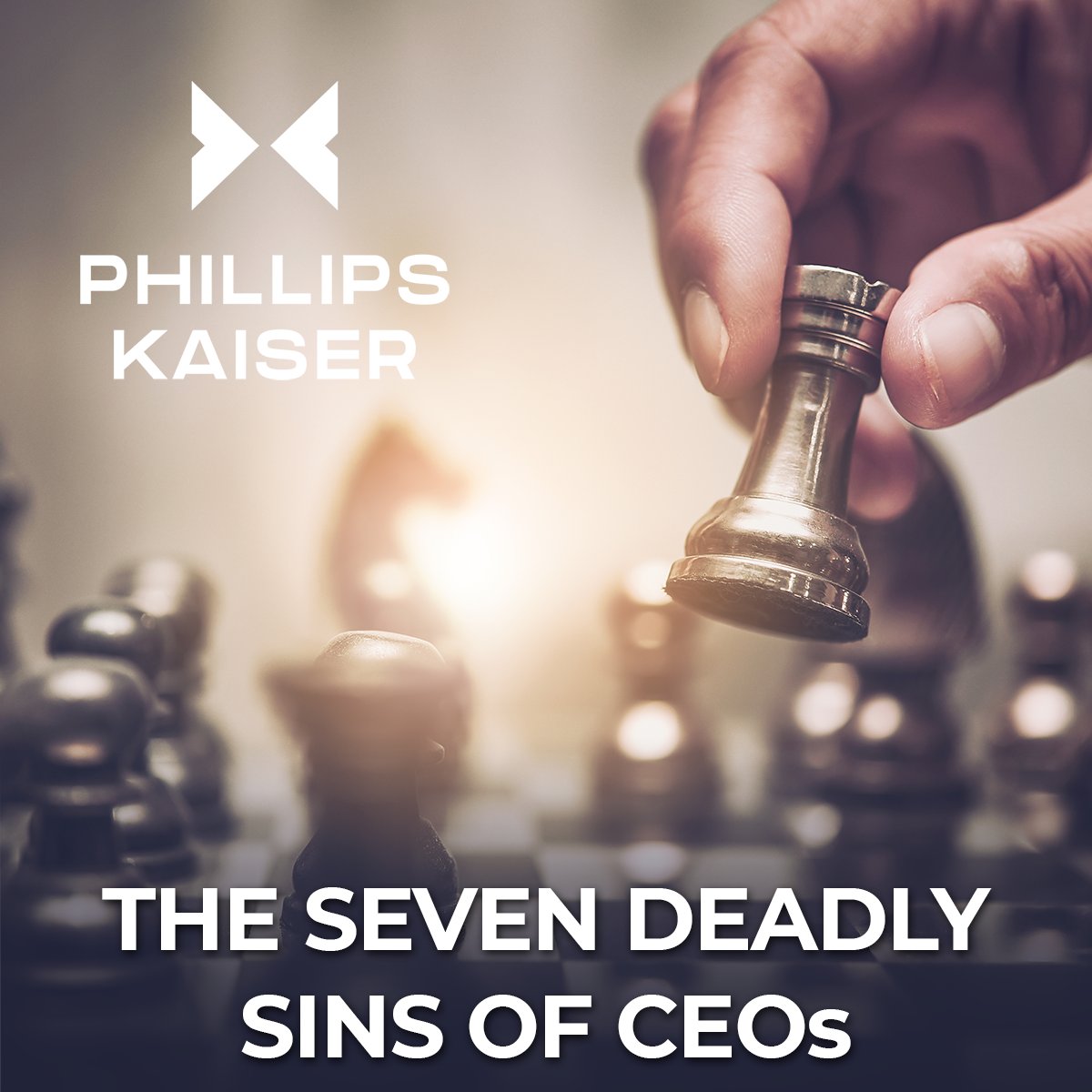 The Seven Deadly Sins of CEOs -  Sin #1: The absence of strategic thinking - bit.ly/3qT1ouL

#CEOs #Houston #PhillipsKaiser #business #businessattorneys #GeneralCounselServices #leadership