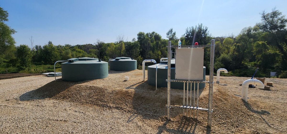 Ops team was all over the place again this week! Photo 1 is from close to home at a Bioclere installation for Concord (MA) Middle School...Photo 2 is a Bioclere startup in Festina, Iowa  #isittheweekendyet #wastewater #wastewatertreatment #wastewatertreatmentsystems #environment