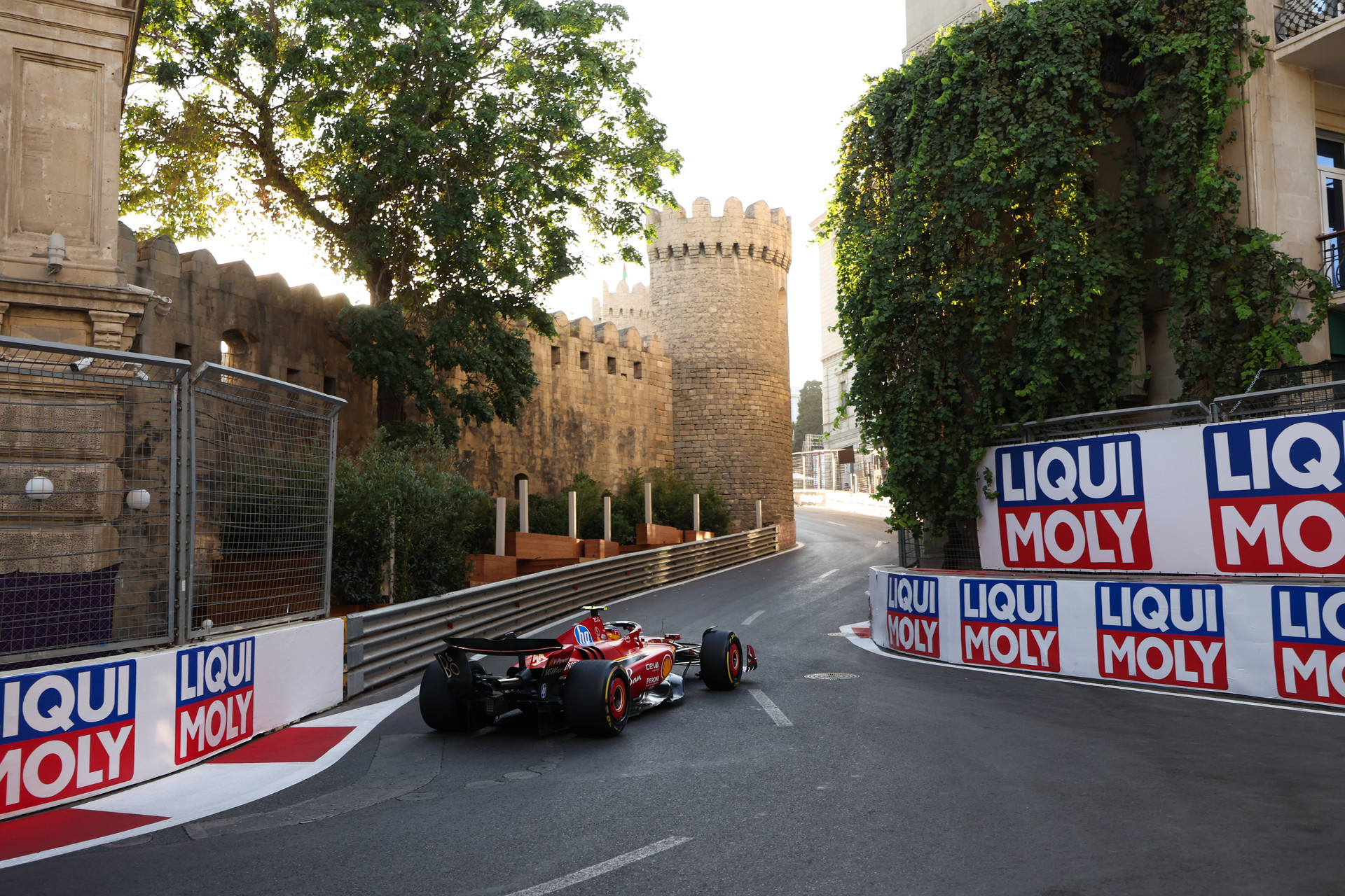 Ferrari SF-24 car in Baku