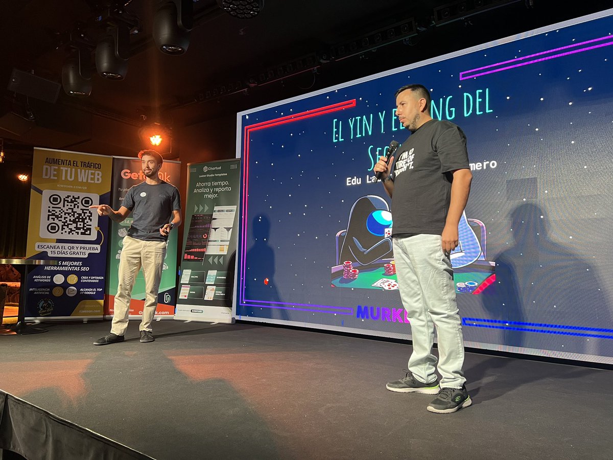 Es el turno de <a href="/EduLabordaYYS/">Edu Laborda</a> y <a href="/Matt_fiction/">Matías Romero</a> en el <a href="/Murketingevento/">Murketing 🍋 Evento TOP de marketing en Murcia 🔥</a>