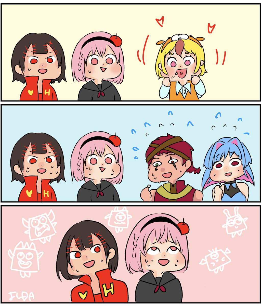 yoshida141410's tweet image. ねぷこのチロルドッキリ！
#津軽ねぷこ
#絵アピン
#おむ描き
#ピキハイパレット
#プチロルズフェス