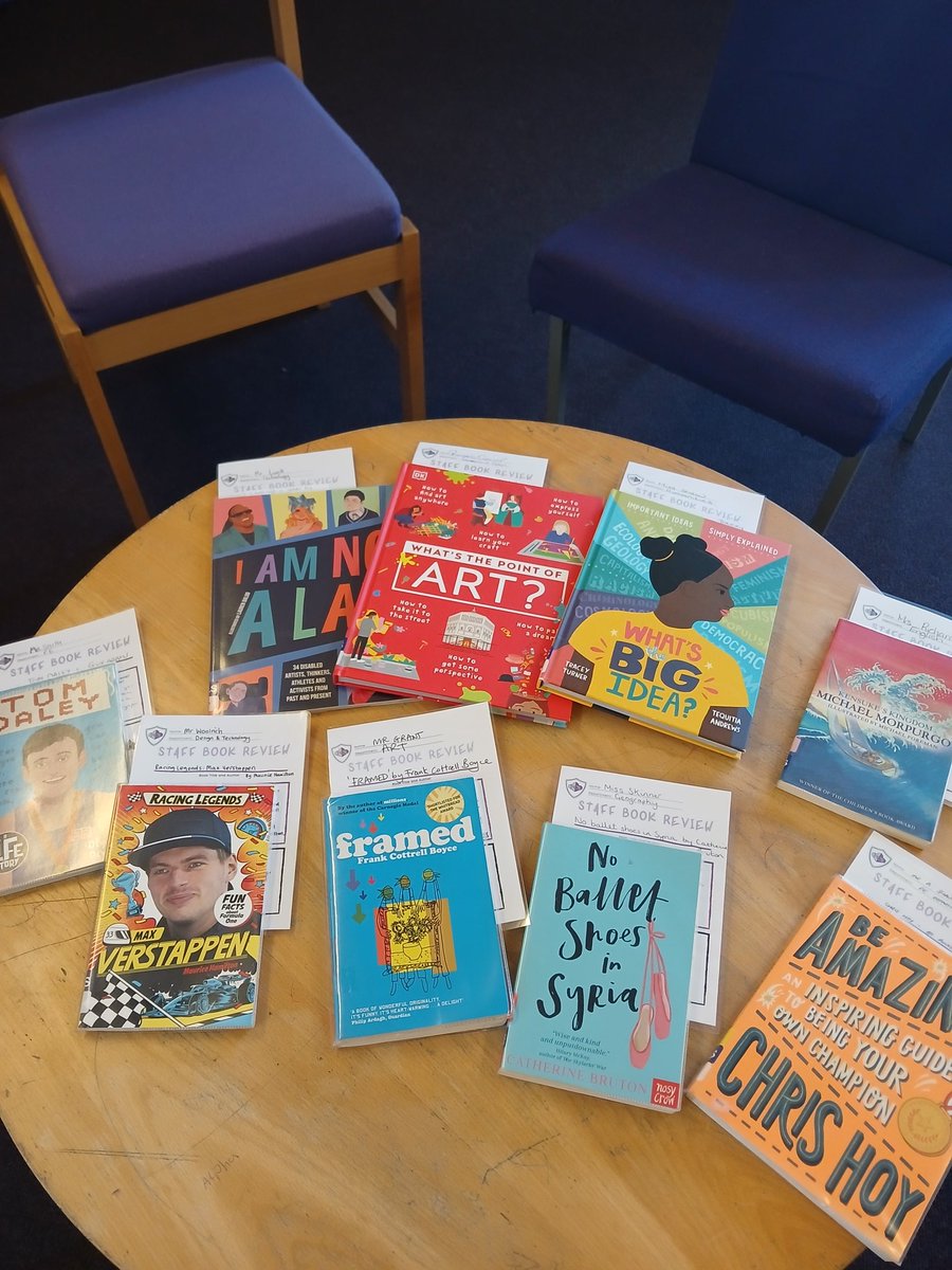 LibraryPCS's tweet image. Teachers from all over the school have been reading and recommending some of our newest books! Look out for their reviews in the LRC and see what you think.
#opportunities #bookreviews #pcs #recommendations