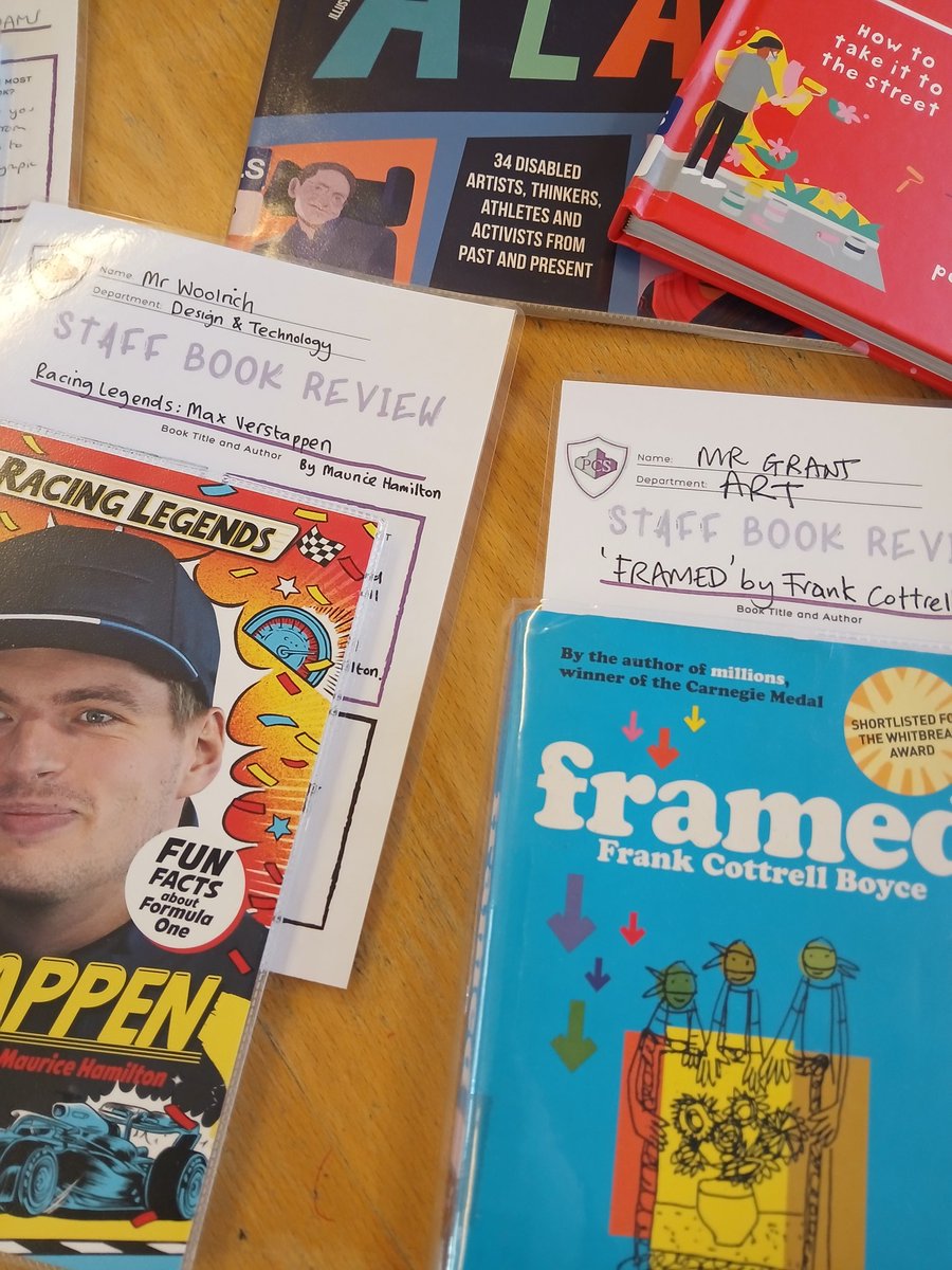 LibraryPCS's tweet image. Teachers from all over the school have been reading and recommending some of our newest books! Look out for their reviews in the LRC and see what you think.
#opportunities #bookreviews #pcs #recommendations