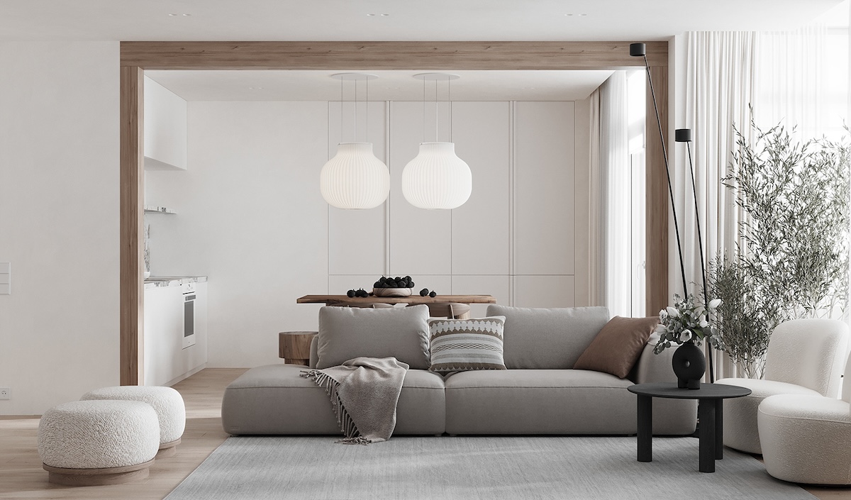 GoIveyGroup's tweet image. Gray, White, and Wood Interior Decor With Modern Boho Flair dlvr.it/TDBrNf