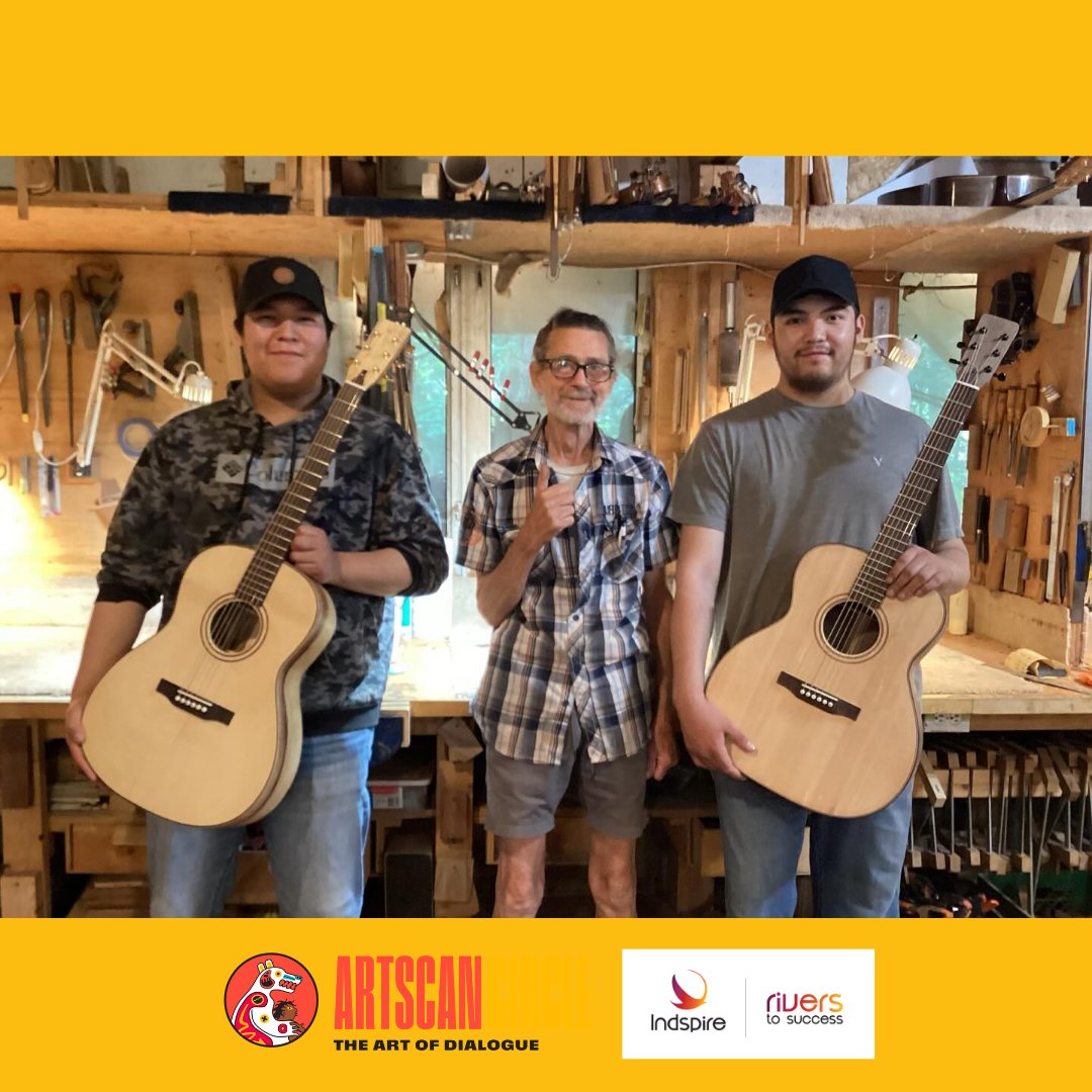 NEW BLOG POST: Congratulations to the students from Pikangikum &amp; Whapmagoostui, who built their own guitars! Artscan Circle's first residency program was a big success. Thank you <a href="/Indspire/">Indspire</a> #GritLaskin for helping make this happen! #luthier #residency

bit.ly/3MHzjxI