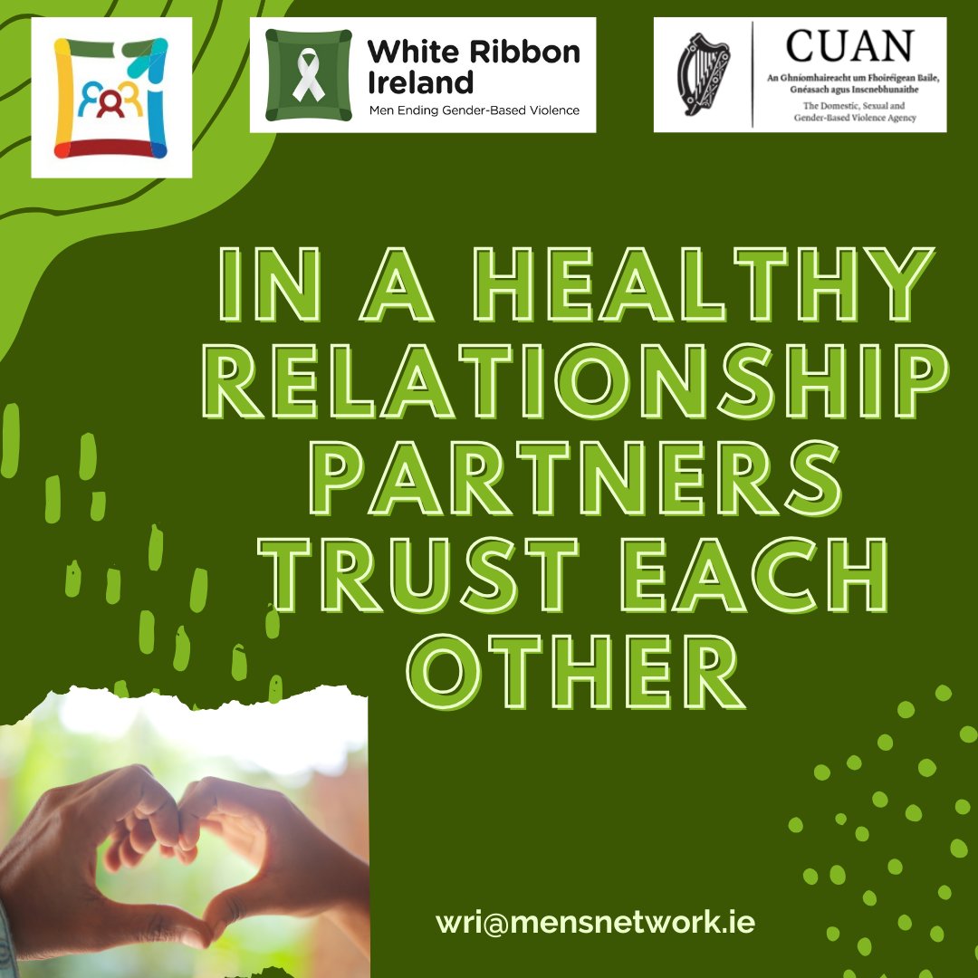 White Ribbon Ireland (@whiteribbonirl) on Twitter photo If you are interested in workshops about healthy relationships and masculinity, please get in touch. wri@mensnetwork.ie If you are interested in workshops about healthy relationships and masculinity, please get in touch. wri@mensnetwork.ie