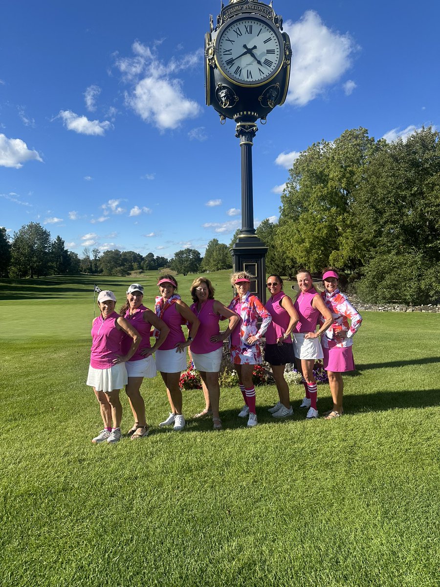 TrumpGolfHV's tweet image. Congratulations to Team Europe (Team Pink) for their victory in the annual Solheim Cup! 

#trumpgolf #solheim #trumpnationalhudsonvalley