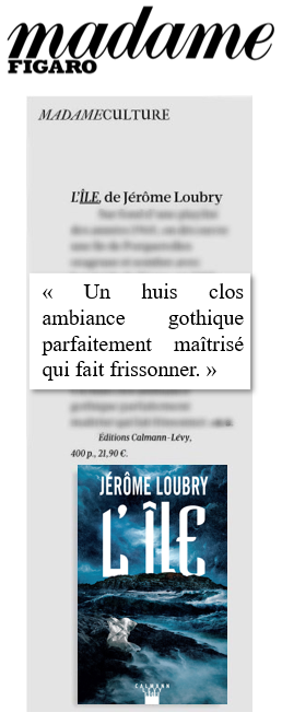 #lapresseenparle On parle de "L'Île", le nouveau thriller de 
<a href="/jloubryauteur/">jerome loubry écrivain</a> dans <a href="/Madamefigaro/">Madame Figaro</a>
#VendrediLecture

Actuellement en librairie brnw.ch/21wMDHC