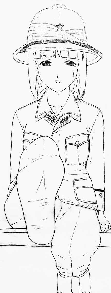 軍服花火 