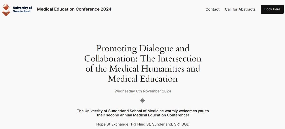 University of Sunderland School of Medicine (@uosmedicine) on Twitter photo Ticket sale is now Live!
Visit this link and click “BOOK HERE”
uosmededconference.wordpress.com
The keynote speaker info and draft schedule is also available on the website to view!
<a href="/christiplady/">Chris Tiplady 🩸🚲</a> <a href="/KhamuaniMunesh/">Munesh Khamuani</a> <a href="/sunderlanduni/">University of Sunderland</a> Ticket sale is now Live!
Visit this link and click “BOOK HERE”
uosmededconference.wordpress.com
The keynote speaker info and draft schedule is also available on the website to view!
<a href="/christiplady/">Chris Tiplady 🩸🚲</a> <a href="/KhamuaniMunesh/">Munesh Khamuani</a> <a href="/sunderlanduni/">University of Sunderland</a>