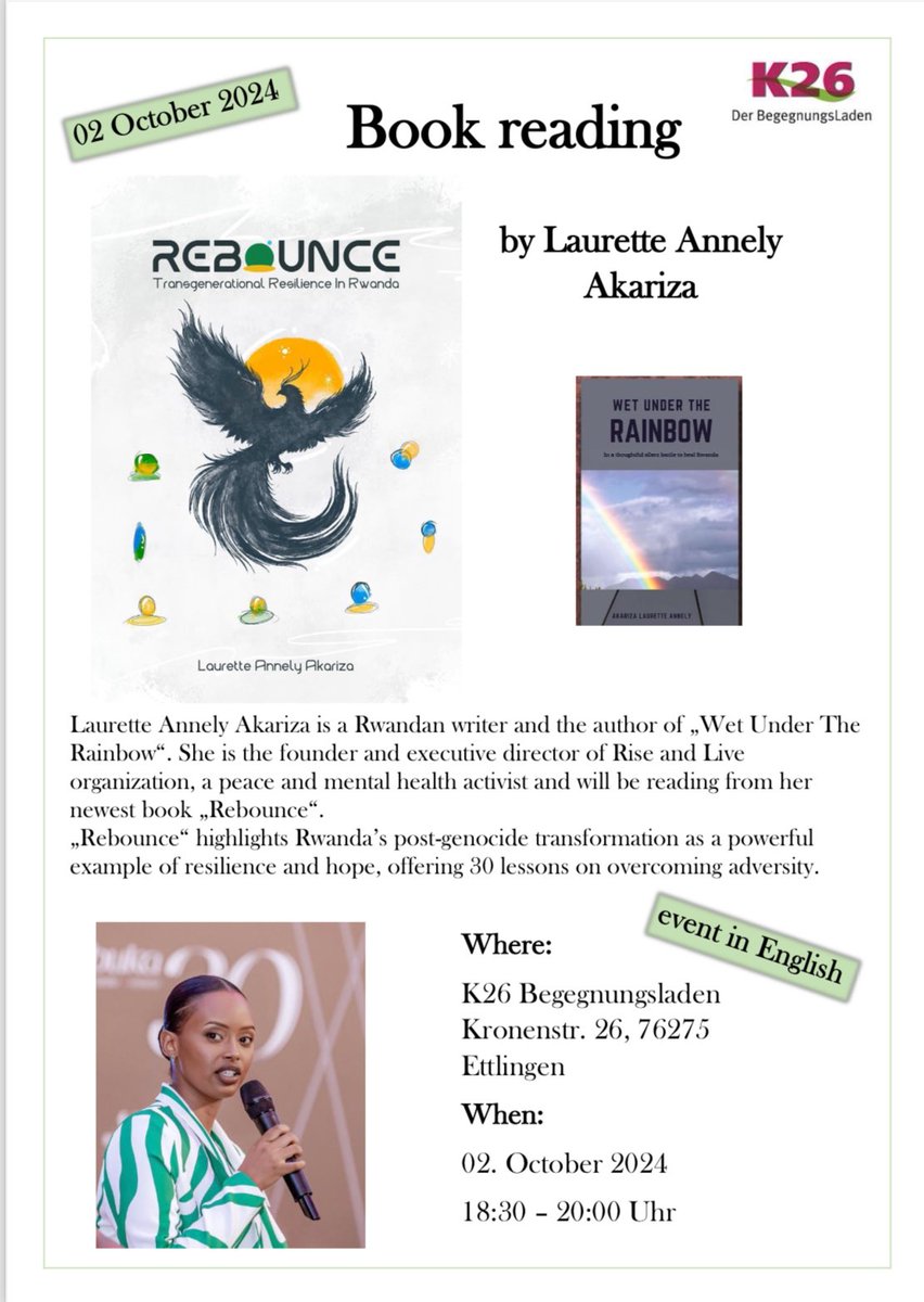 INZOZI PUBLISHER (@inzozipublisher) on Twitter photo I am very excited and pleased to host one of our authors in Inzozi publisher, in book reading In Ettlingen it is very good to see you growing.<a href="/JudenceK/">Judence Kayitesi</a> <a href="/MarieKresbach/">Marie Ishimwe Kresbach ✝️🇷🇼🇩🇪🇮🇱🙌🏽</a> <a href="/DimitrieSissi/">Dimitrie Sissi</a> <a href="/GusGus_Mu/">Gus Mukurarinda🇷🇼</a> <a href="/a_akariza/">Akariza Laurette Annely</a> @divine_gashugi <a href="/DadydeMaximo/">Dady de Maximo Mwicira-Mitali 🇷🇼 🏳</a> <a href="/lyvine_rwanda/">Lyvine Rwanda</a> I am very excited and pleased to host one of our authors in Inzozi publisher, in book reading In Ettlingen it is very good to see you growing.<a href="/JudenceK/">Judence Kayitesi</a> <a href="/MarieKresbach/">Marie Ishimwe Kresbach ✝️🇷🇼🇩🇪🇮🇱🙌🏽</a> <a href="/DimitrieSissi/">Dimitrie Sissi</a> <a href="/GusGus_Mu/">Gus Mukurarinda🇷🇼</a> <a href="/a_akariza/">Akariza Laurette Annely</a> @divine_gashugi <a href="/DadydeMaximo/">Dady de Maximo Mwicira-Mitali 🇷🇼 🏳</a> <a href="/lyvine_rwanda/">Lyvine Rwanda</a>