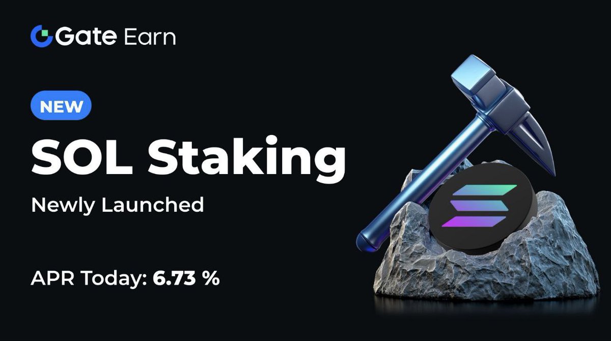 cryptoselff's tweet image. GATE İO SOL Staking'i Destekliyor %6 73 APR Kazanın! #SOLStaking #Gateio #SOL

gate.io/tr/announcemen…