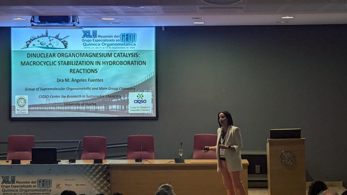 GEQOSevilla24's tweet image. Dra. Fuentes 👩🔬 is our last oral speaker at the @GEQOSevilla24 meeting!