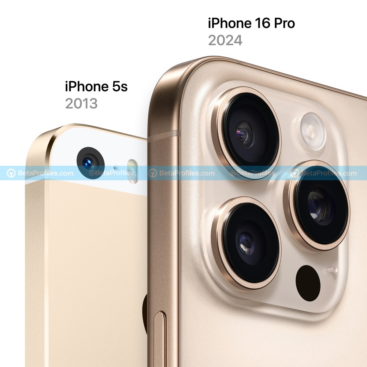 BetaProfiles's tweet image. The first and latest gold iPhone.
I guess iPhone 16 Pro Desert Titanium got a lot of pre-orders today ✨