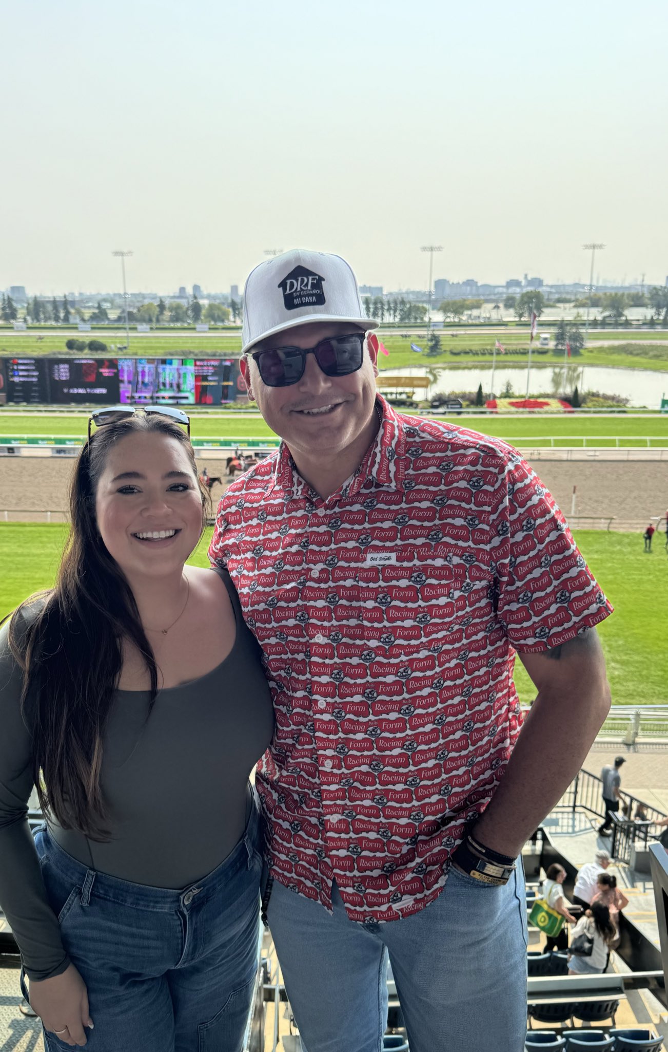Alexa Zepp on X DRF takeover at WoodbineTB. PotroRob s shirt is doing most of the work. DailyRacingForm https t nSg9Ovixiv X