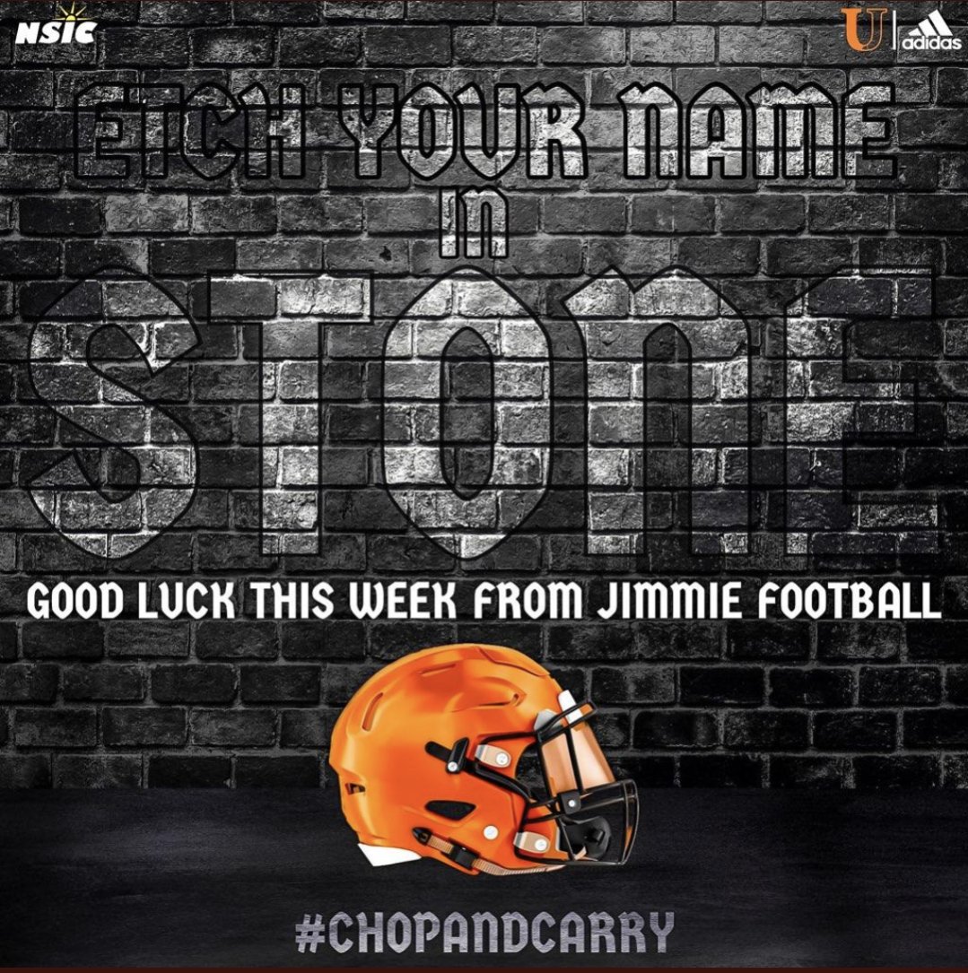 Thank you <a href="/CoachJake92/">Jake Lehman</a> and <a href="/JimmieFootball/">Jamestown Football</a> for the support!