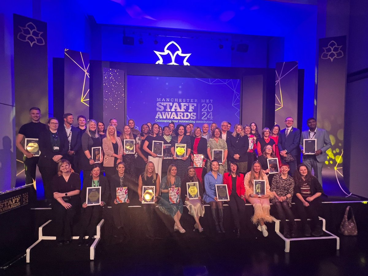 A big congratulations to this year's Staff Awards winners! 🎉🙌

We're so #McrMetProud of you all.⭐️