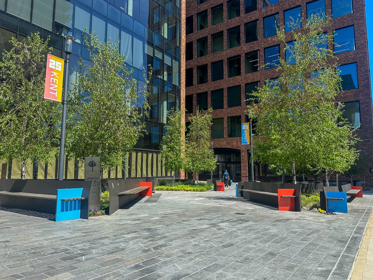 Summer is almost over, but you can still soak in the sunshine! 🌞 Visit 25 Kent for a scenic stroll and take in the charm of Williamsburg. 

Visit twentyfivekent.com to take a tour of our building today!
