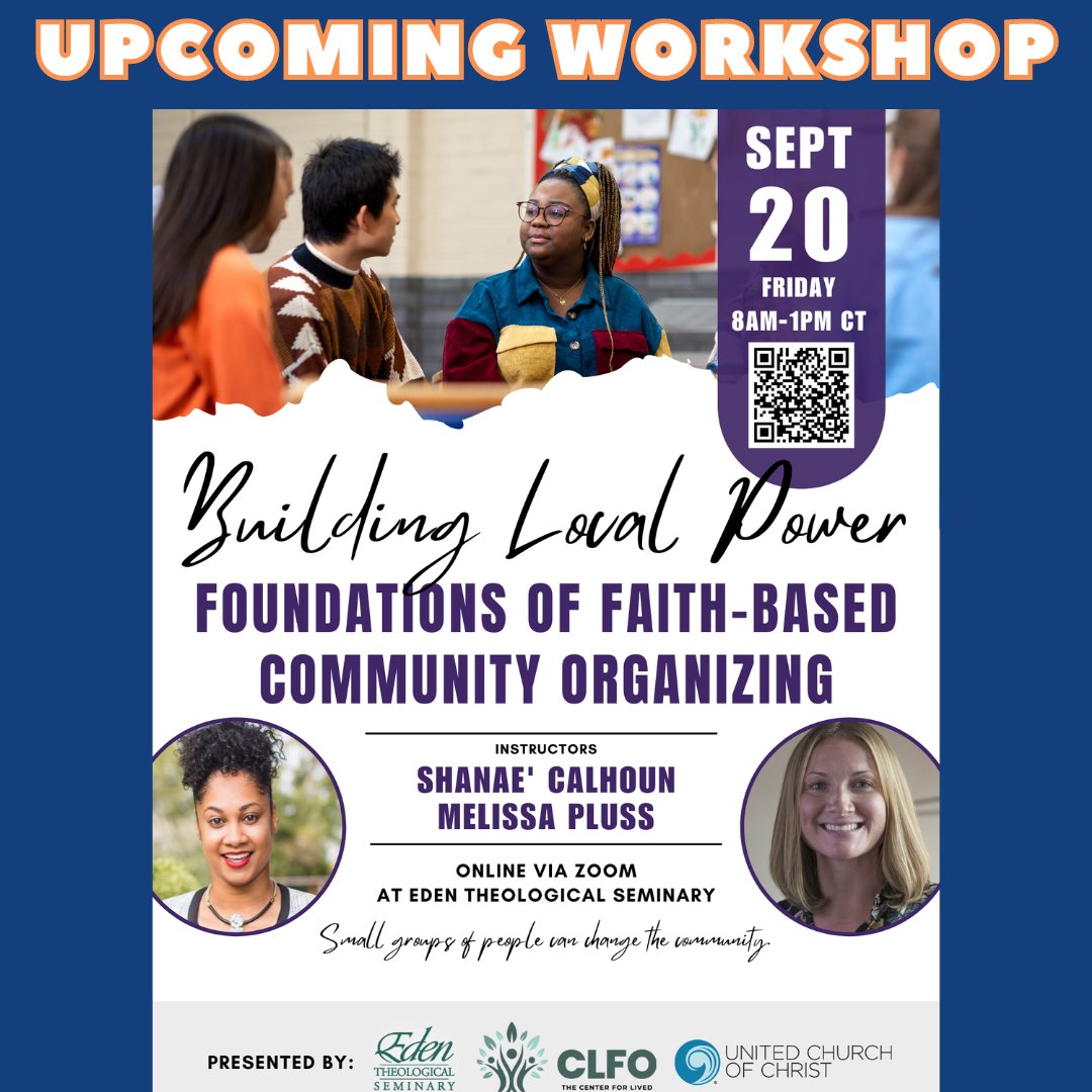 MCU St. Louis (@mcustlouis) on Twitter photo 🚨MEMBERSHIP PERK ALERT! Earn a FREE Certificate in Organizing and Social Transformation or take a FREE workshop from the Center For Lived Faith and Organizing at @edenseminary! Contact office@mcustl.com or 314-367-3484. Their next workshop is on 9/20! 🔗bit.ly/CLFO9-24 🚨MEMBERSHIP PERK ALERT! Earn a FREE Certificate in Organizing and Social Transformation or take a FREE workshop from the Center For Lived Faith and Organizing at @edenseminary! Contact office@mcustl.com or 314-367-3484. Their next workshop is on 9/20! 🔗bit.ly/CLFO9-24