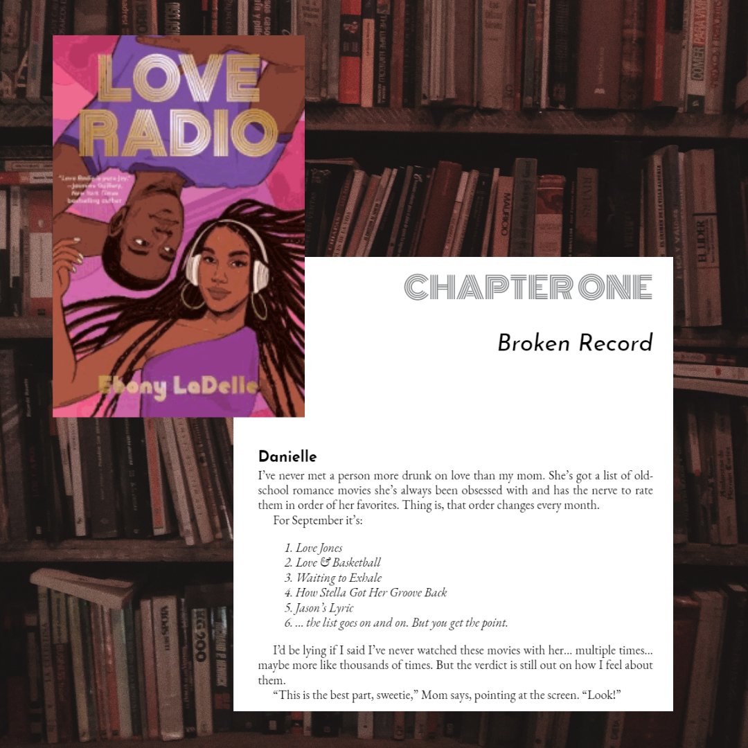 Willowridge HS Library (@thewhslibrary) on Twitter photo Love Radio by Ebony LaDelle. Prince Jones, a self-professed teen love doctor known for his radio segment on the local hip-hop station, believes he can get the bookish, anti-romance Dani Ford to fall in love with him in three dates.Â
<a href="/FBISD_Libraries/">FBISD Libraries</a>
#FirstPageFriday
#TeensRead Love Radio by Ebony LaDelle. Prince Jones, a self-professed teen love doctor known for his radio segment on the local hip-hop station, believes he can get the bookish, anti-romance Dani Ford to fall in love with him in three dates.Â
<a href="/FBISD_Libraries/">FBISD Libraries</a>
#FirstPageFriday
#TeensRead