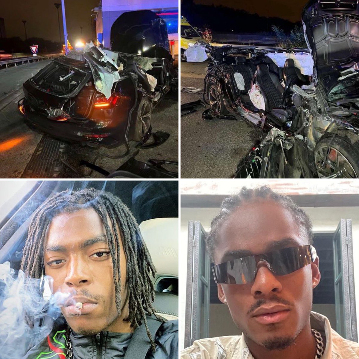 CerfiaFR's tweet image. 🇫🇷🚬 FLASH | "Positif" aux stupéfiants, Koba LaD "ne comprend pas comment c'est possible" et "jure ne pas avoir fumé depuis fin août", après l'accident ayant coûté la vie à son styliste, âgé de 30 ans et père de deux enfants (6 ans et 11 mois).