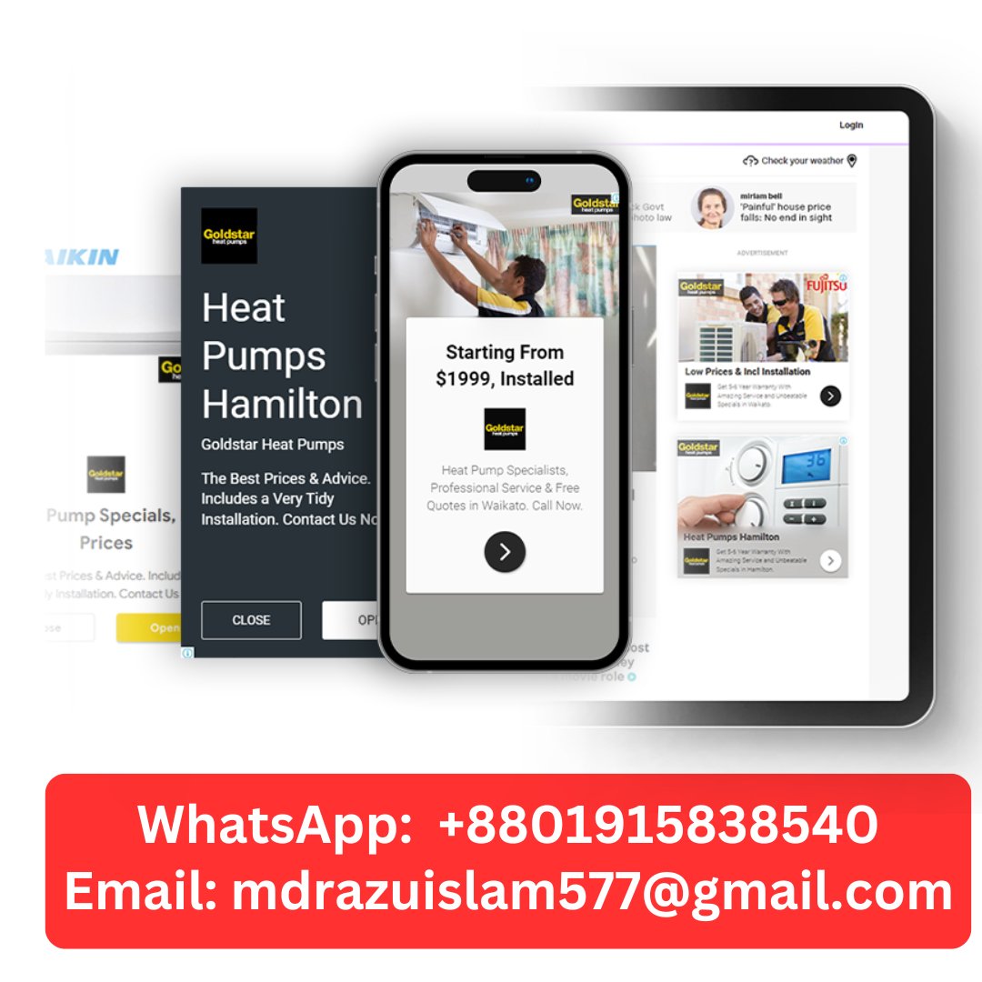 raju_md4061's tweet image. Are you looking for a Google Display Ads Manager who will help you to generate leads, sales and increase brand awareness through Google display ads?
Order Link: fiverr.com/s/zWxp55R

· Campaign set-up and management (Google Display Ads)
· Audience Research
· Keywords research