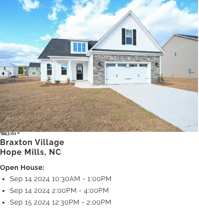 jsjbuilders's tweet image. This weekend is all about exploring your dream home! Join us for open houses at Braxton Village, Abby Meadows, Cypress Pointe, and Langdon Ridge! Come find out why these communities are perfect for you!

#JSJBuilders #AngierNC #HopeMillsNC #ClaytonNC #OpenHouse
