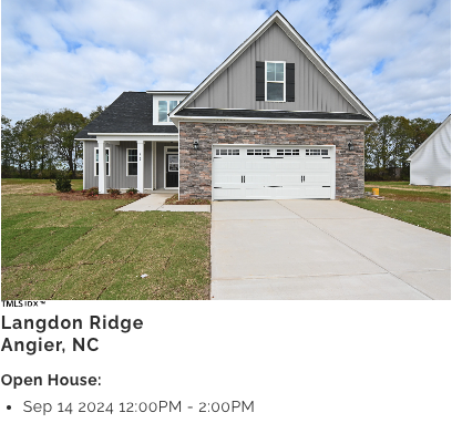 jsjbuilders's tweet image. This weekend is all about exploring your dream home! Join us for open houses at Braxton Village, Abby Meadows, Cypress Pointe, and Langdon Ridge! Come find out why these communities are perfect for you!

#JSJBuilders #AngierNC #HopeMillsNC #ClaytonNC #OpenHouse