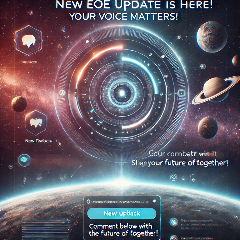 EraOfExplorers's tweet image. 💥 New EOE Update is HERE! 
🙌 Your voice matters! 
What are your thoughts on the new version?
What features or events do you hope to see next? 🌌
Comment below with your feedback and shape the future of EOE together!
#EOE #CommunityDriven #FutureUpdates
