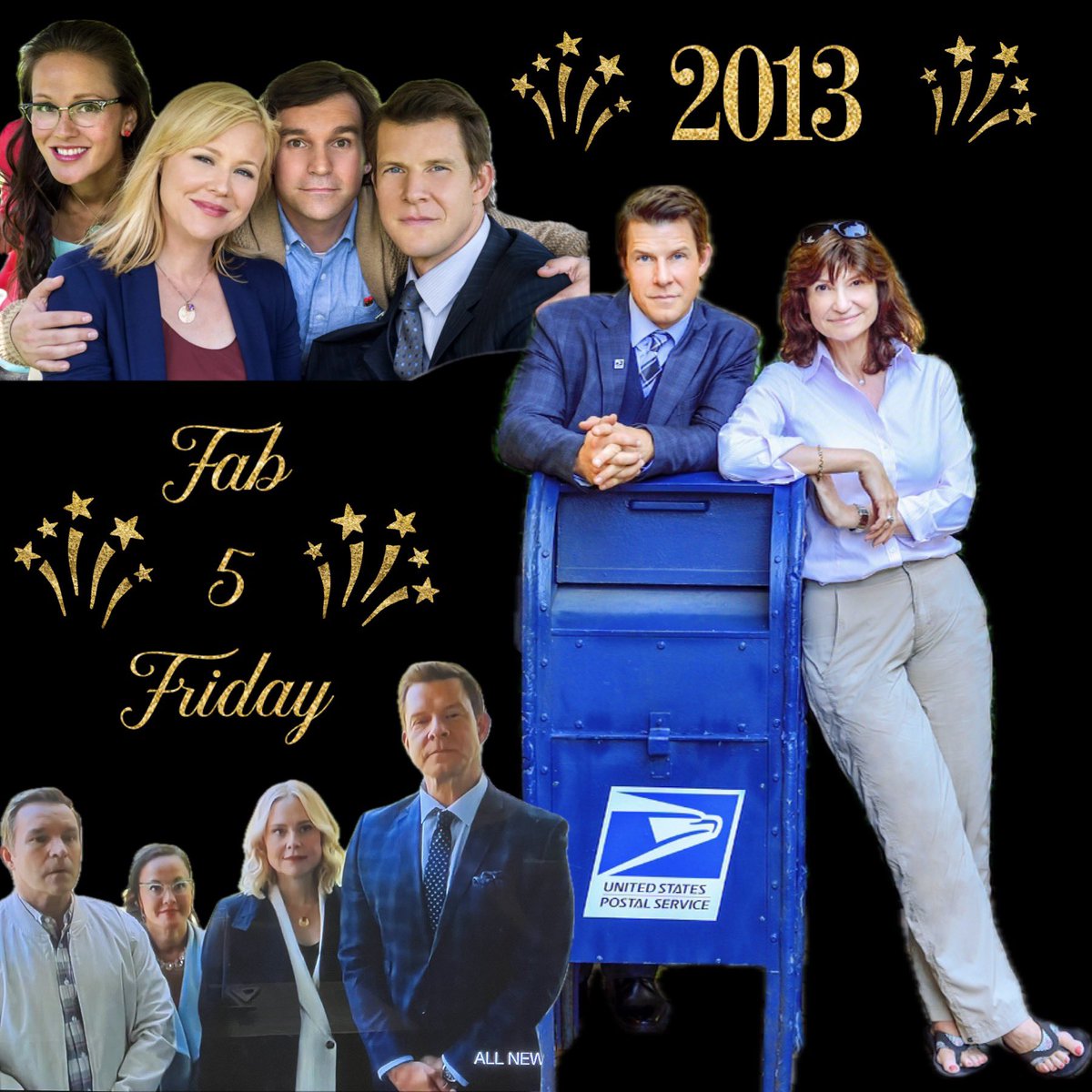 It’s a Fabulous #Fab5Friday‼️ 
On Friday the 13th‼️

It was 2013 when #SignedSealedDelivered
“Second Choices” was aired‼️

Will it be Friday the 13th when #SSD13 - #ToTheMoonAndBack🌙 premier will be announced❓
and/or #SSD14 &amp; #SSD15 ❓

#POstables 
#LisaHamiltonDaly