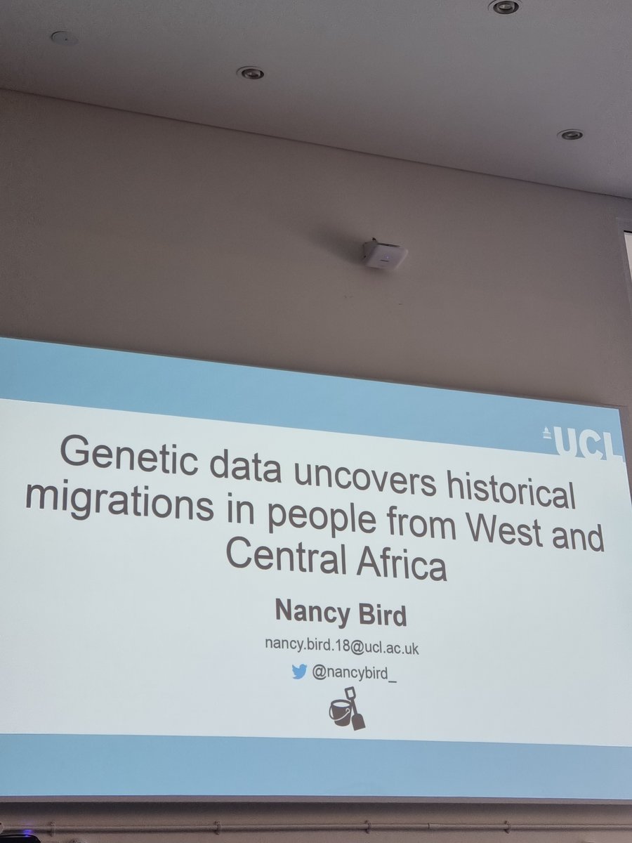 Centre Ecol & Evol (@ceevol) on Twitter photo The second speaker is Nancy Bird from UCL on ‘Genetic data uncovers historical migrations in people from West and Central Africa’ <a href="/nancybird_/">Nancy Bird</a> <a href="/uclbiosciences/">UCL Biosciences</a> The second speaker is Nancy Bird from UCL on ‘Genetic data uncovers historical migrations in people from West and Central Africa’ <a href="/nancybird_/">Nancy Bird</a> <a href="/uclbiosciences/">UCL Biosciences</a>