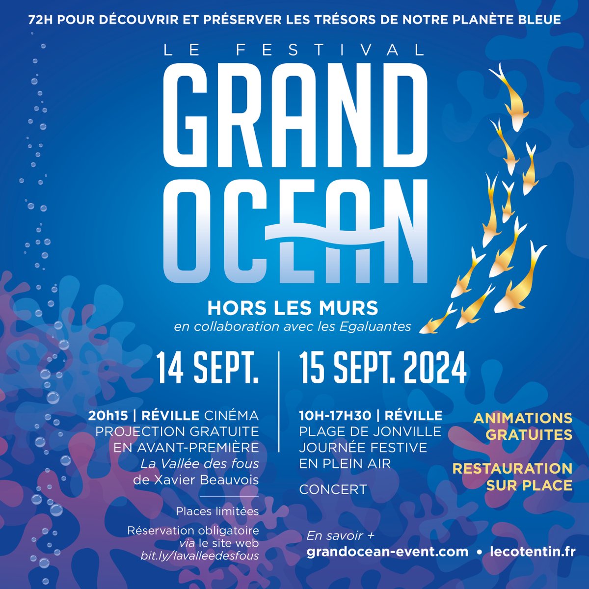 Agglomération du Cotentin (@lecotentin) on Twitter photo #GrandOcean2024 s'est ouvert ce matin à la <a href="/Cite_de_la_Mer/">La Cité de la Mer</a> : le début d'un week-end pédagogique et festif pour <a href="/leCotentin/">Agglomération du Cotentin</a> ! Une 1ère journée marquée également par la volonté de sensibiliser les jeunes générations à l'importance de la préservation de nos trésors marins. 🌊 1/2 #GrandOcean2024 s'est ouvert ce matin à la <a href="/Cite_de_la_Mer/">La Cité de la Mer</a> : le début d'un week-end pédagogique et festif pour <a href="/leCotentin/">Agglomération du Cotentin</a> ! Une 1ère journée marquée également par la volonté de sensibiliser les jeunes générations à l'importance de la préservation de nos trésors marins. 🌊 1/2