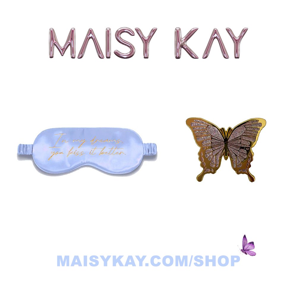 Have you seen the Wonderlust: The Dawn merch collection? Grab yours at any show on the Purple Skies World Tour or at maisykay.com/shop ☺️🩵