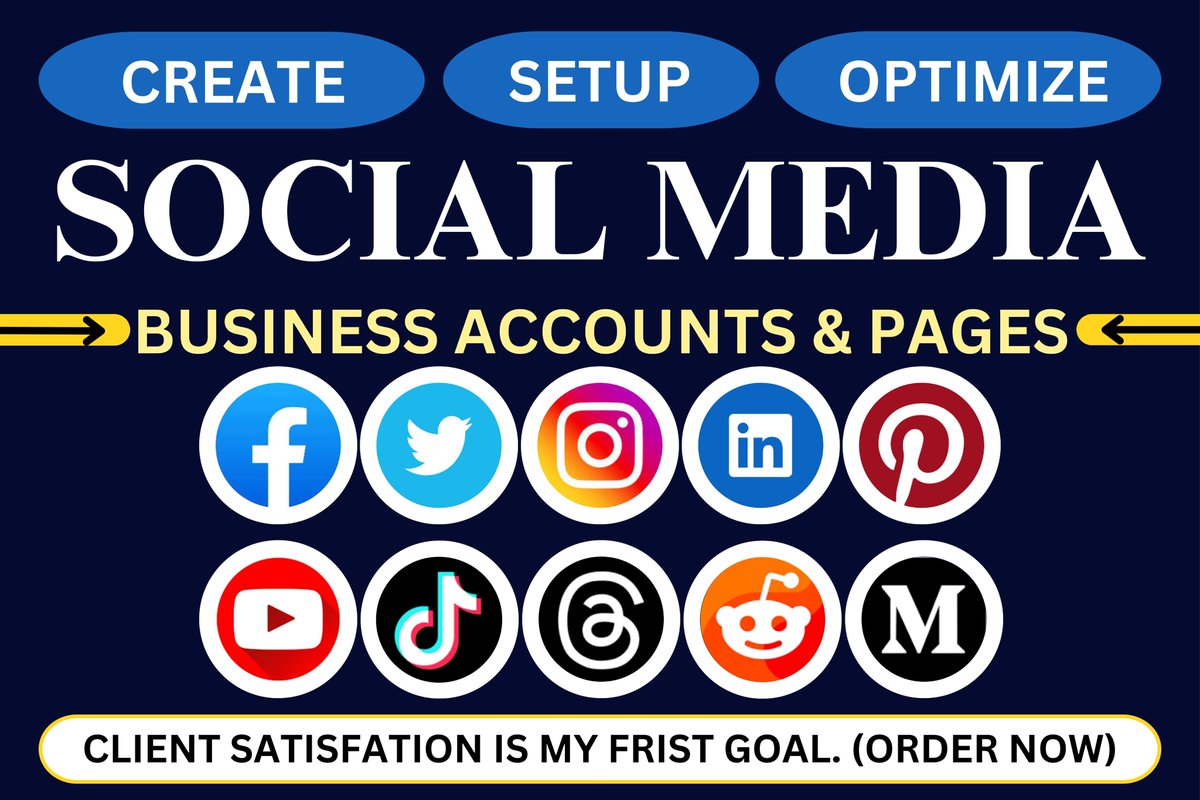 creating_social's tweet image. About  My gig : fiverr.com/s/yvjkN3V
Welcome to my Gig

Are you looking for a professional social media specialist for your brand or website?I think you have come to the right place. I&apos;m a professional social media account create, set up and optimize all your business accounts