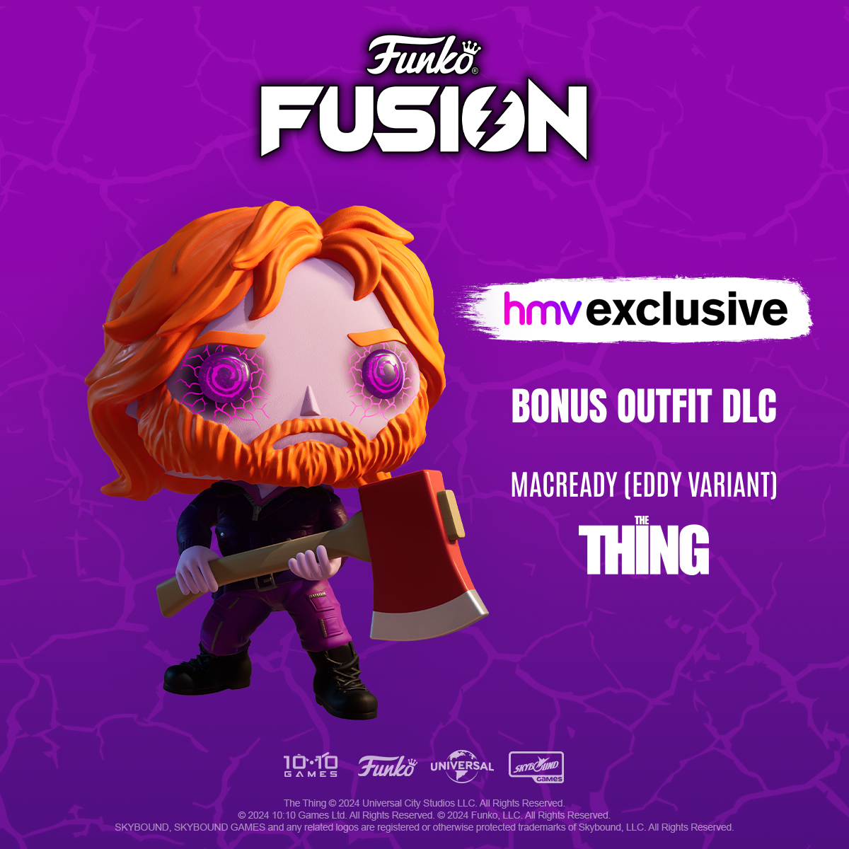 OUT NOW In-store &amp; Online - Funko Fusion!

Get your copy and receive a free #hmvExclusive bonus outfit DLC!

Right here: ow.ly/tM1w50TmZZo